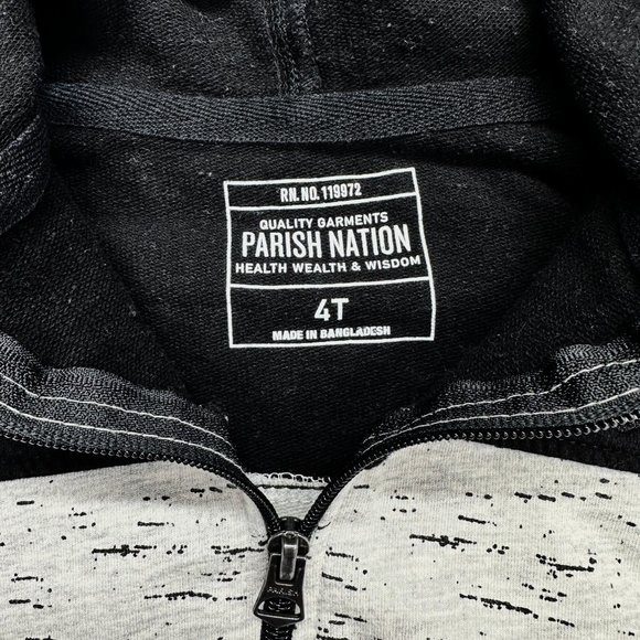 Parish Nation Zip Up Hoodie and Jogger Set (4T) - Picture 9 of 12